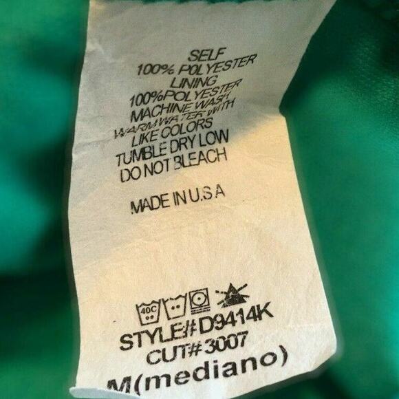 Alya Womens Geometric Sheer Fully Lined Multicolor Mini Shift Summer Dress Med - Picture 6 of 6